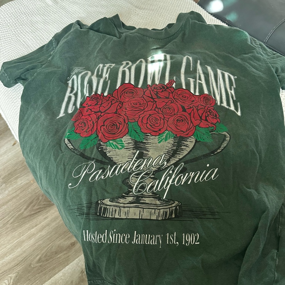 Green Rose Bowl Game T-Shirt